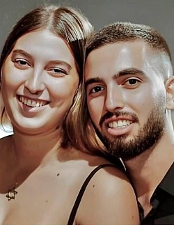 Maya Biton, born 9.12.2000 (מאיה ביטון)💔 Eliran Mizrahi, born 22.11.1999 (אלירן מזרחי)💔 Memorial “October, 7” by Alex Plutser